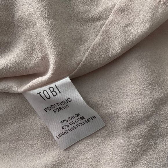 Tobi Sexy Back Paisley Print Mini Dress in Size Small - Picture 11 of 11